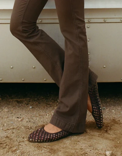 AE Raffia Ballet Flat