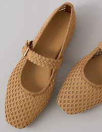 AE Crochet Mary Jane Flat