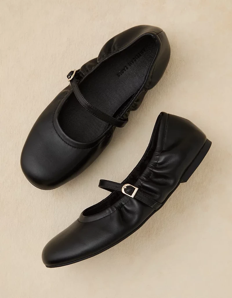AE Scrunch Mary Jane Flat