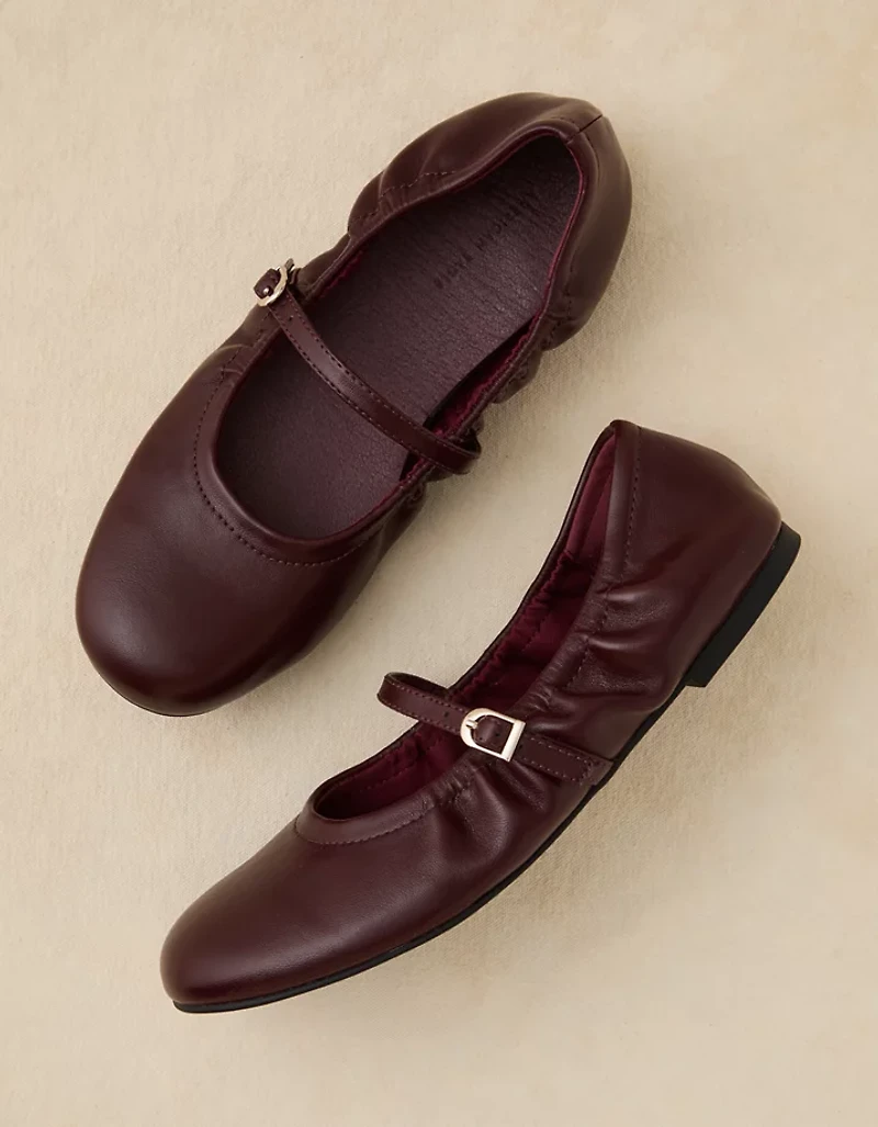 AE Scrunch Mary Jane Flat