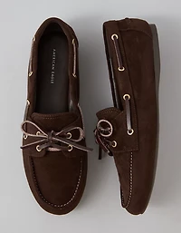 AE Faux Suede Boat Shoe