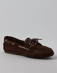 AE Faux Suede Boat Shoe