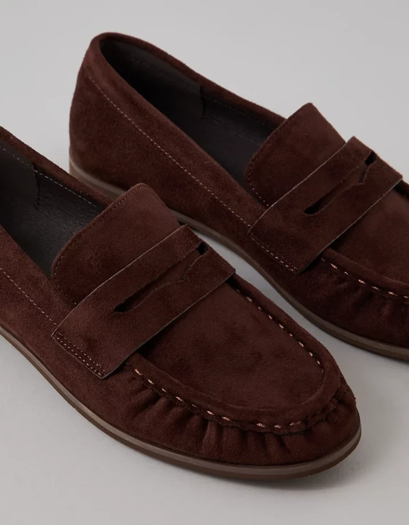 AE Vegan Suede Pinched Loafer