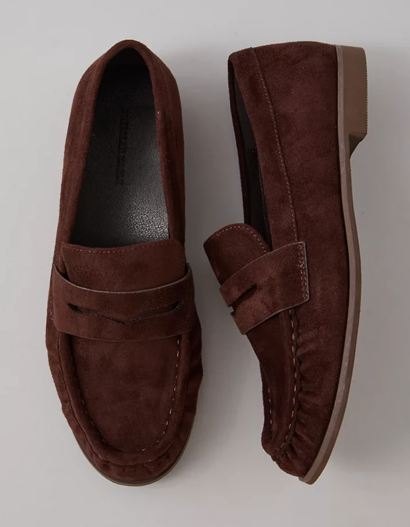 AE Vegan Suede Pinched Loafer