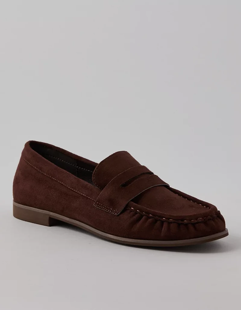 AE Vegan Suede Pinched Loafer