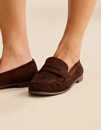 AE Vegan Suede Pinched Loafer