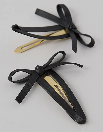 Emballage de 2 barrettes avec boucle AE
