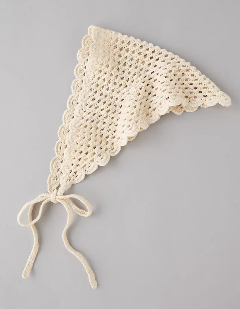AE Crochet Bandana Headband