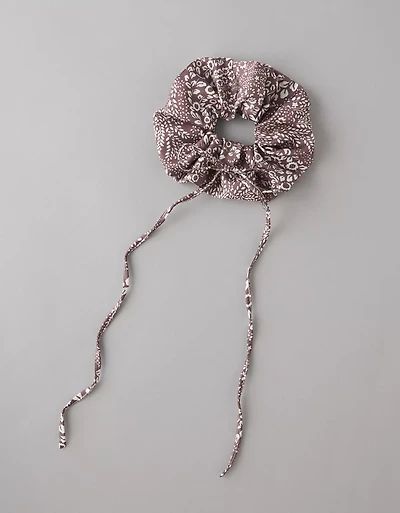 AE Floral Tie Scrunchie