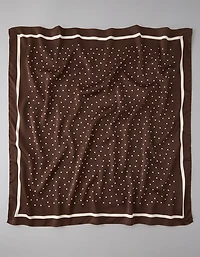 Écharpe soyeuse à pois AE