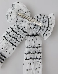 AE Polka Dot Bow Hair Clip