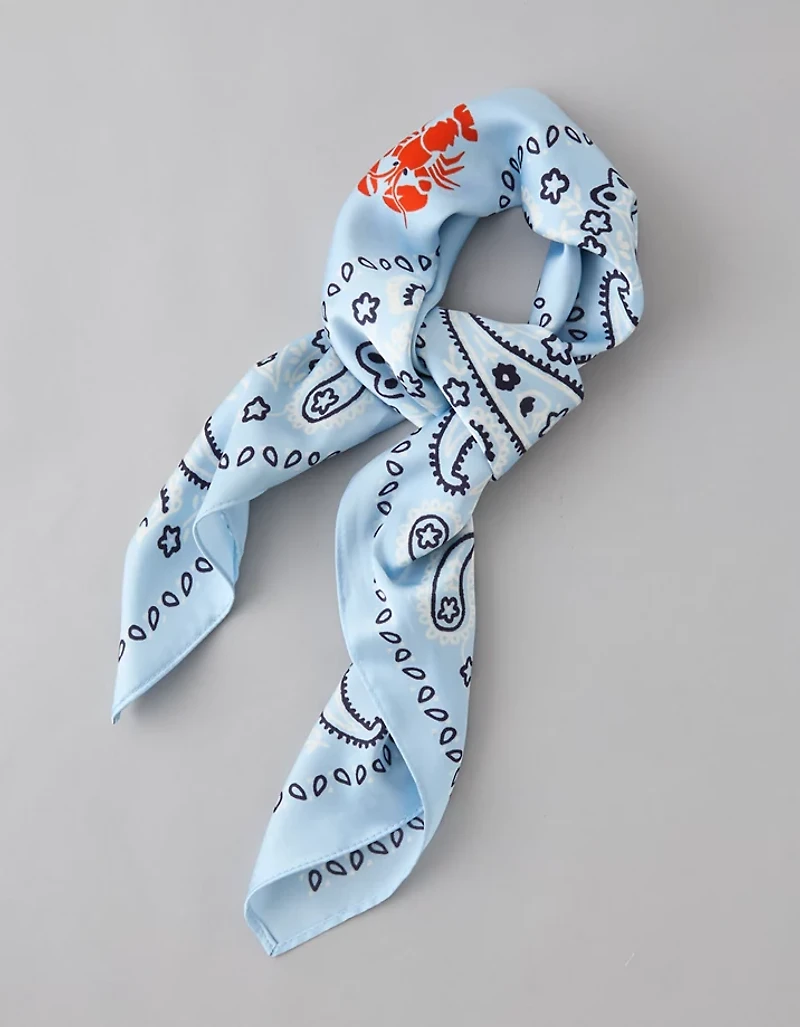 AE Lobster Bandana Scarf