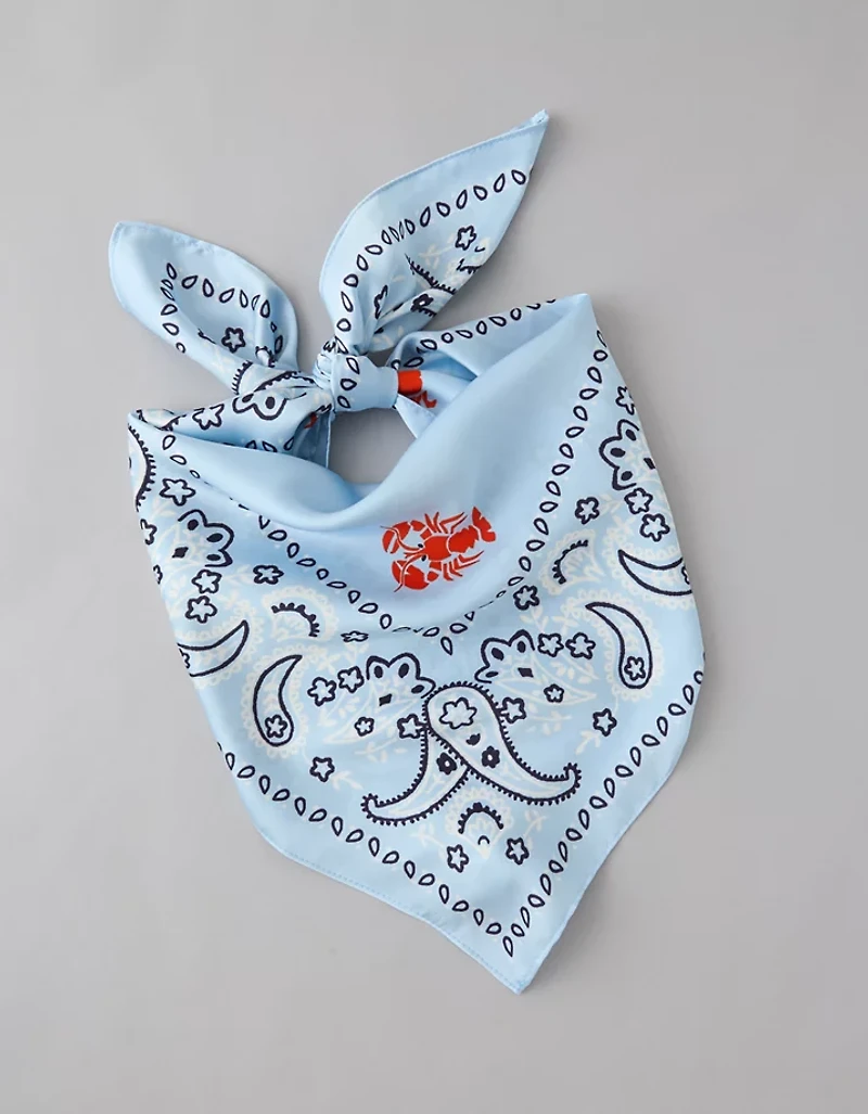 AE Lobster Bandana Scarf