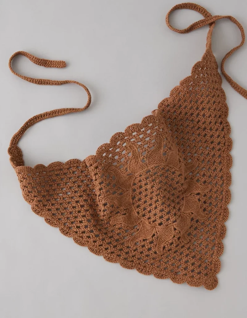 AE Crochet Motif Bandana