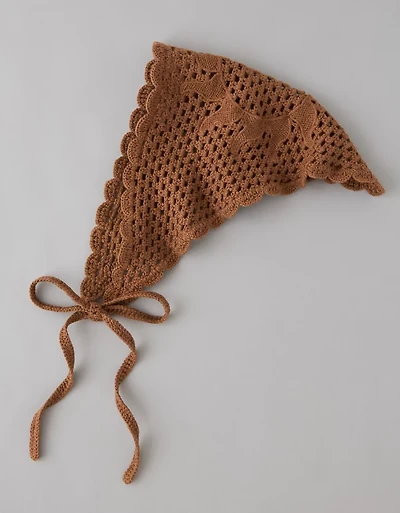 AE Crochet Motif Bandana