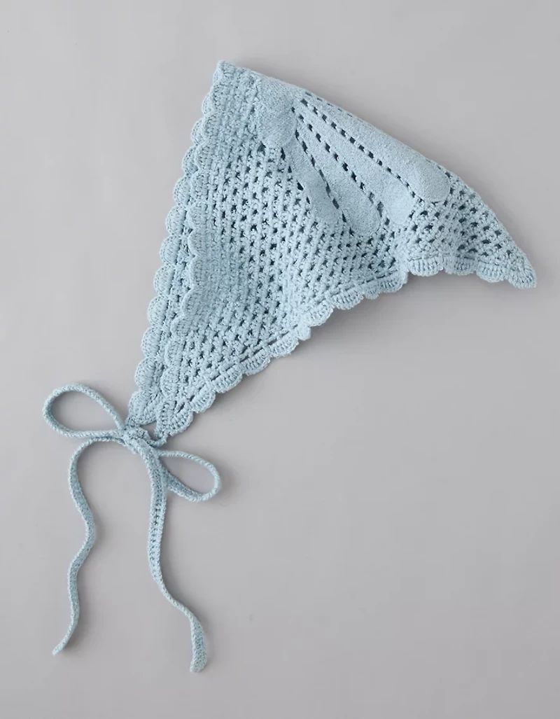 AE Crochet Motif Bandana