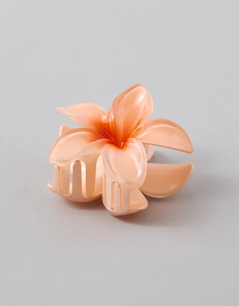 AE Hibiscus Claw Hair Clip
