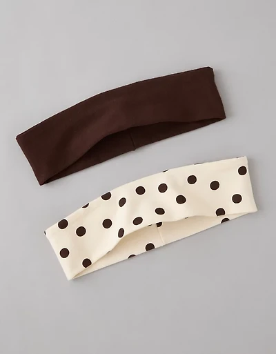 Lot de deux bandeaux doux AE