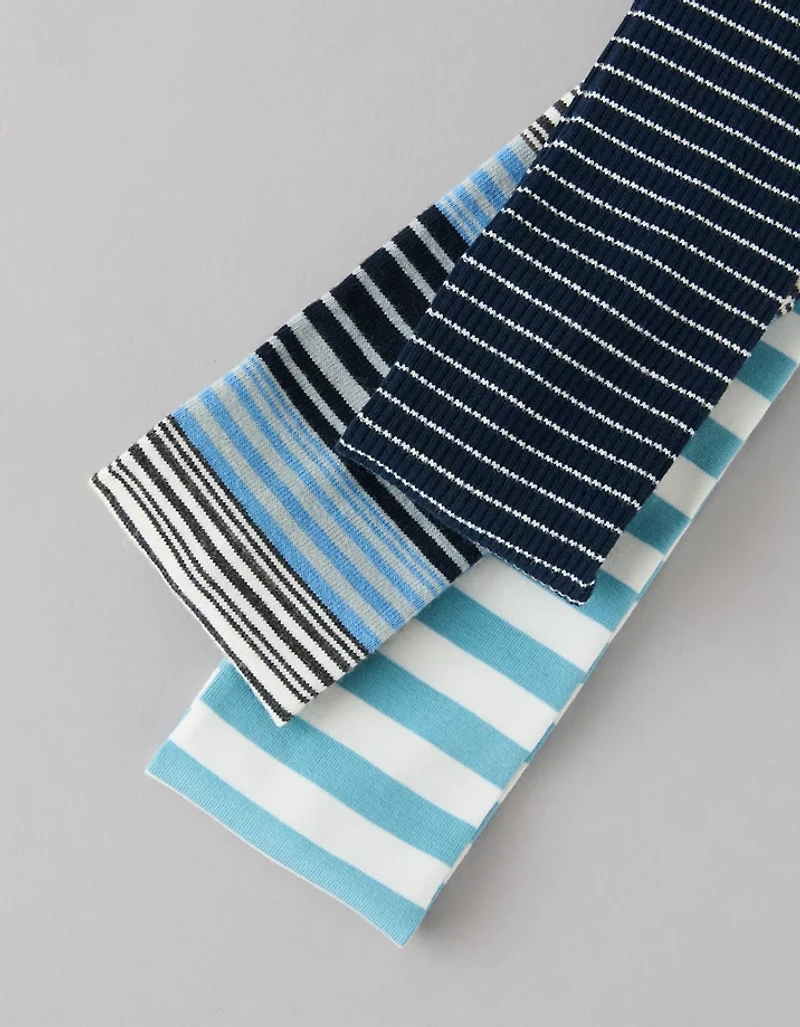 AE Striped Headband 3-Pack