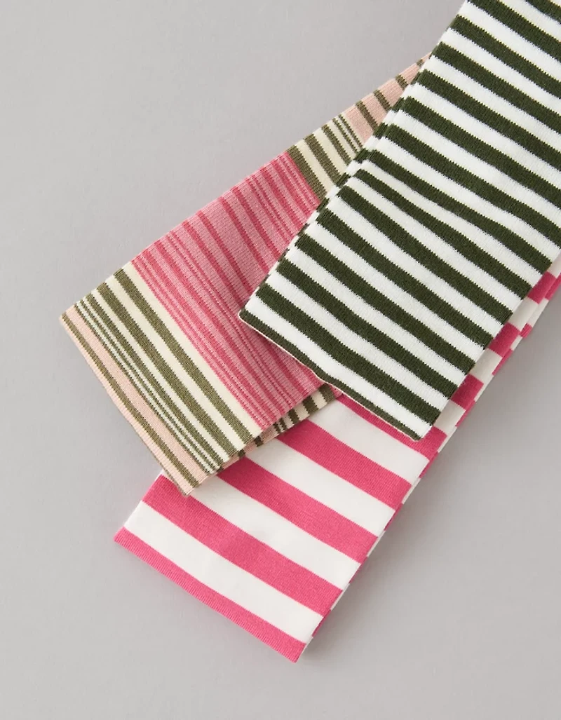 AE Striped Headband 3-Pack