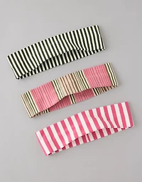AE Striped Headband 3-Pack