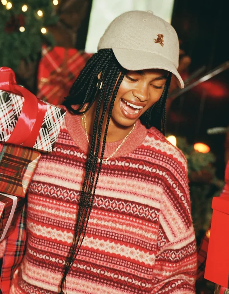 Casquette de baseball en mélange de laine AE