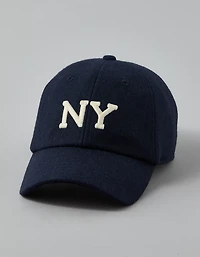 Casquette de baseball en tweed NY AE