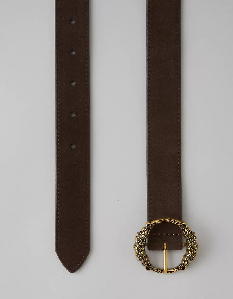 AE Suede Leather Belt