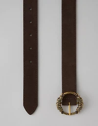AE Suede Leather Belt