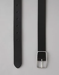 AE Rectangle Buckle Leather Belt