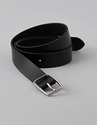 AE Rectangle Buckle Leather Belt
