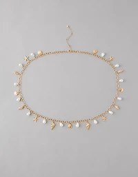 AE Shell Charm Chain Belt