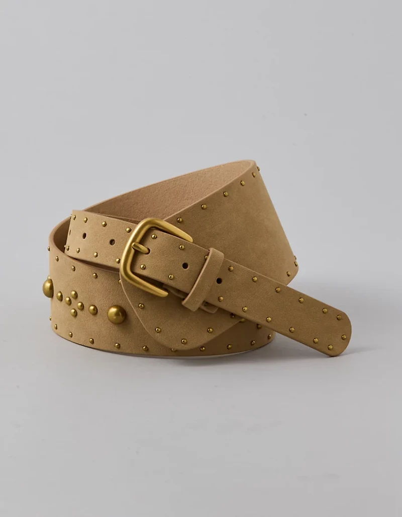 AE Wide Studded Boho Belt