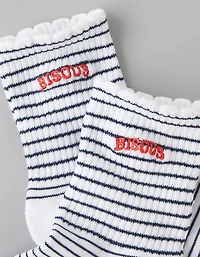 AE x The Summer I Turned Pretty Ruffle Cropped Crew Socks