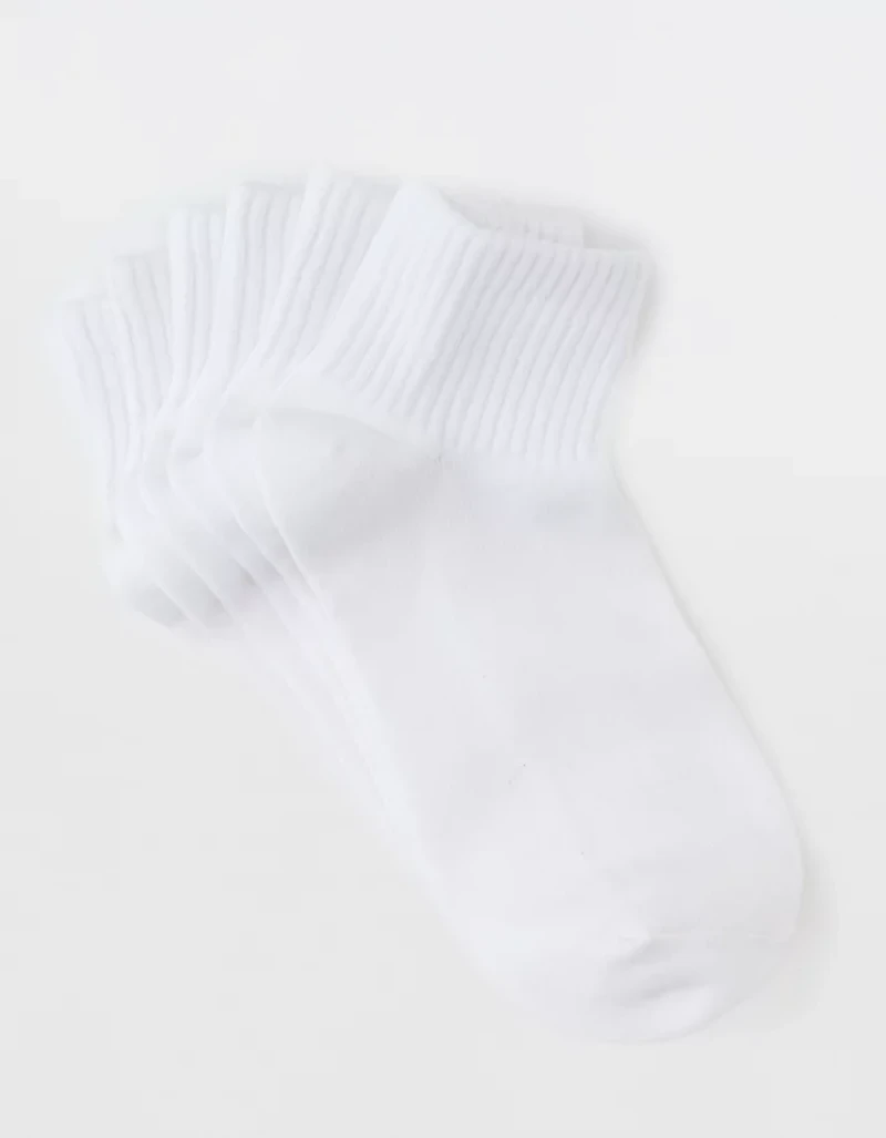 Lot de trois paires de mi-chaussettes basses AE