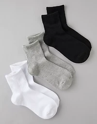 Lot de trois paires chaussettes petit ami AE