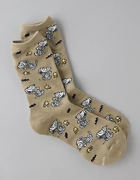 Mi-chaussettes momie Snoopy AE