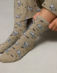 Mi-chaussettes momie Snoopy AE