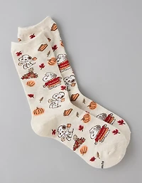 Mi-chaussettes Action de grâces Snoopy AE