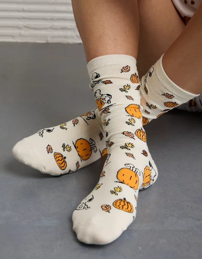 Mi-chaussettes Halloween Snoopy AE