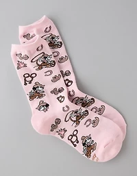 Mi-chaussettes style western Mickey Mouse AE