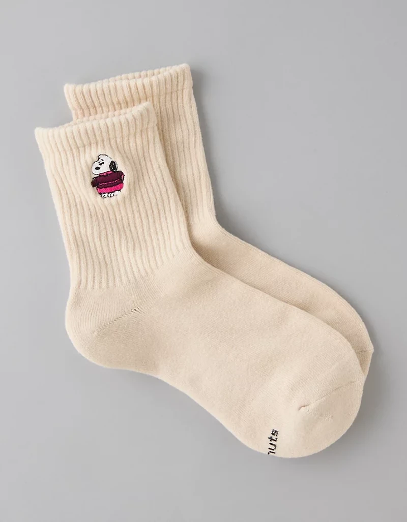 Mi-chaussettes courtes Snoopy AE