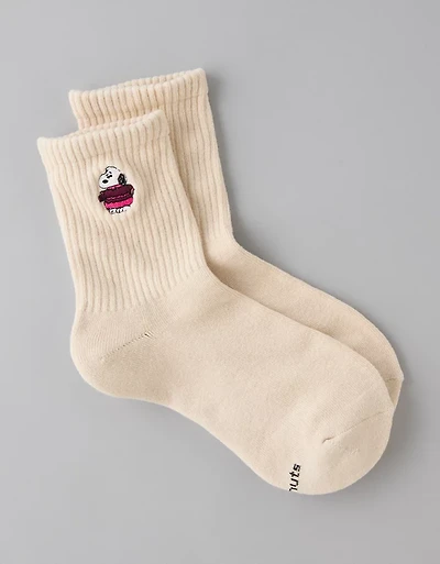 Mi-chaussettes courtes Snoopy AE