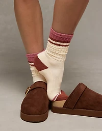 AE Striped Slouchy Socks