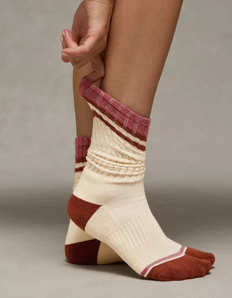 AE Striped Slouchy Socks