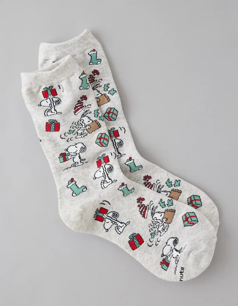 AE Snoopy Crew Socks