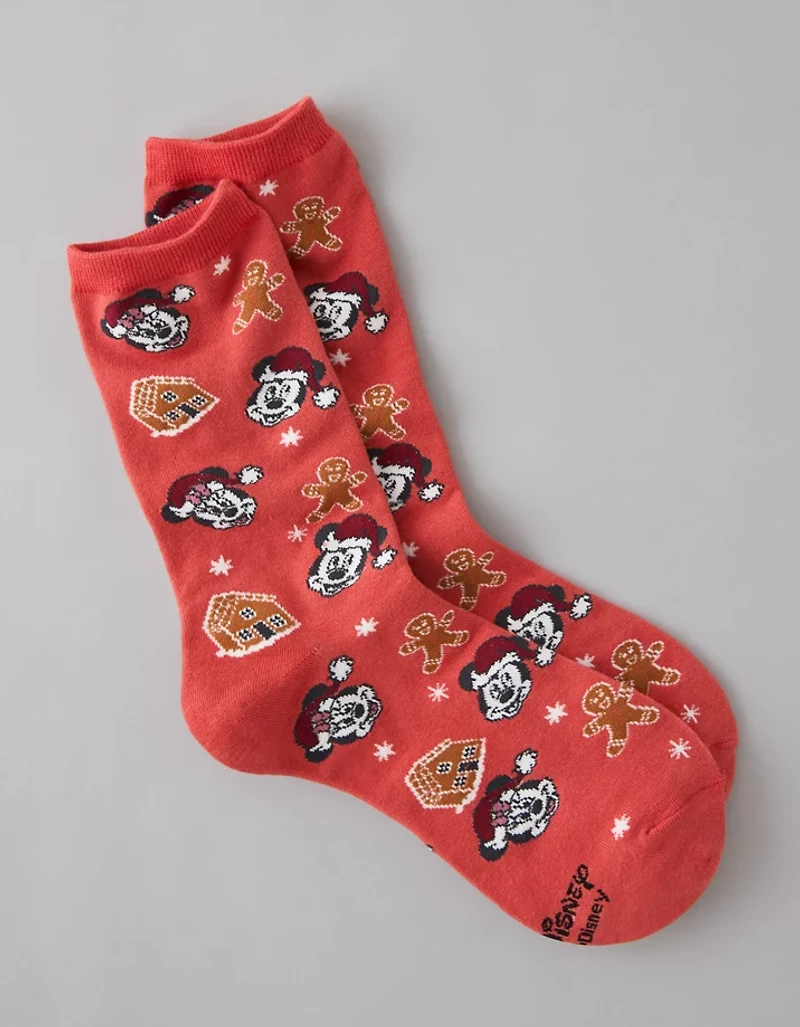 AE Mickey Mouse Christmas Crew Socks