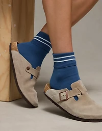 AE Foldover-Cuff Cropped Crew Socks