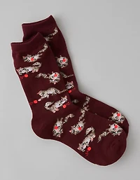 AE Ragdoll Cat Crew Socks