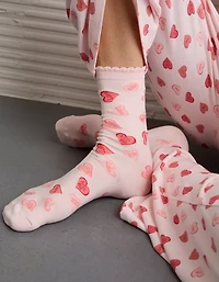 AE Valentine's Day Crew Socks